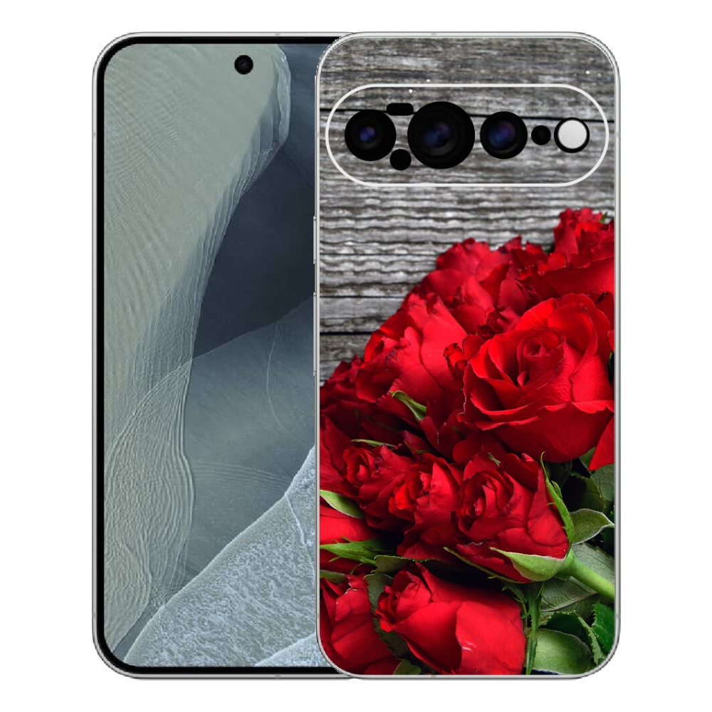 mmCase gél tok a Google Pixel 11 Pro XL-hez – vörös rózsák