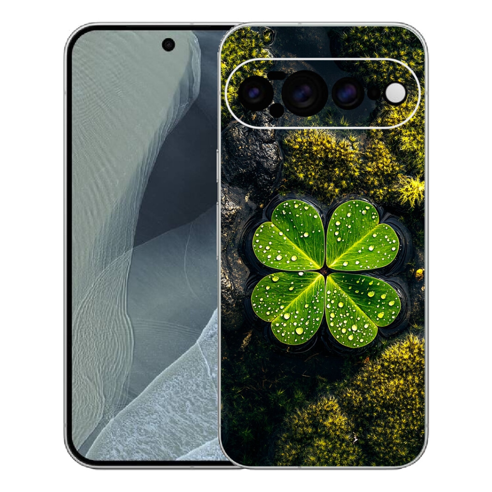 mmCase gél tok a Google Pixel 11 Pro XL-hez – négylevelű lóhere