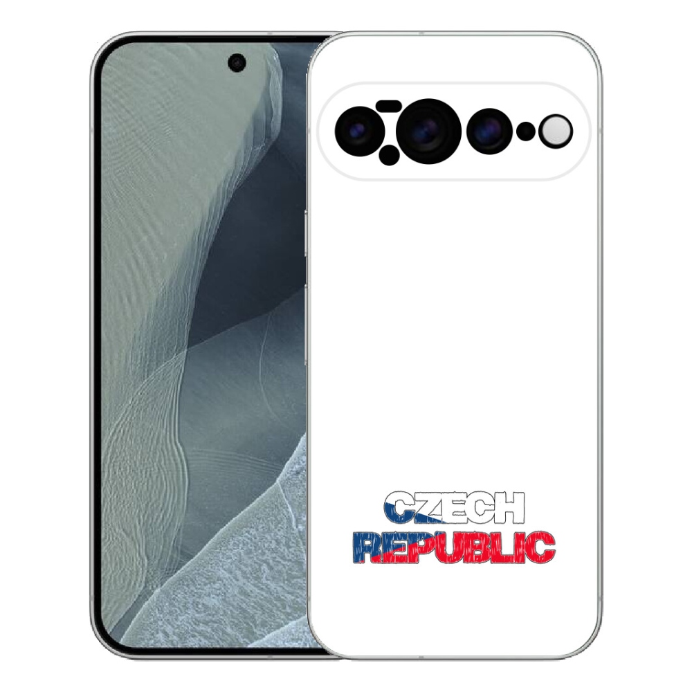 mmCase gél tok a Google Pixel 11 Pro XL-hez – Cseh Köztársaság, fehér háttér