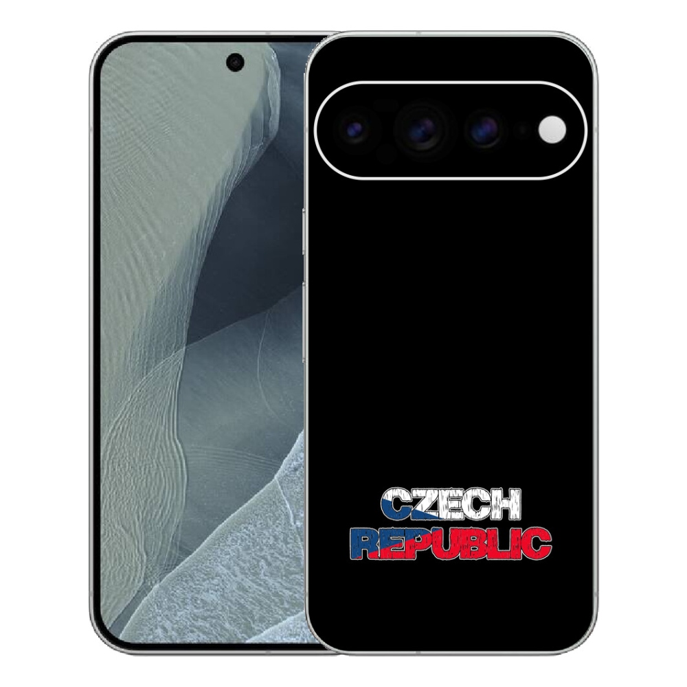 mmCase gél tok a Google Pixel 11 Pro XL-hez – Csehország, fekete háttér