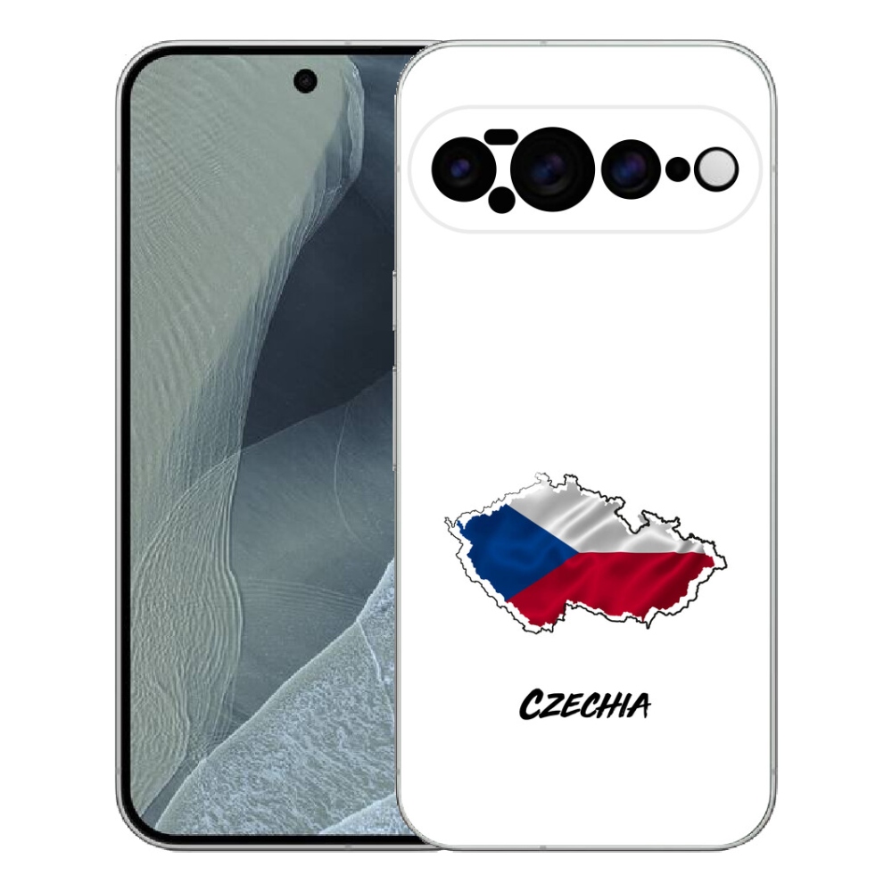 mmCase gél tok a Google Pixel 11 Pro XL-hez – Czechia, fehér háttér