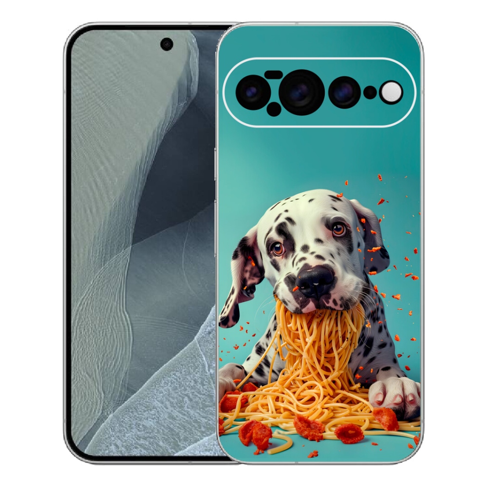mmCase gél tok a Google Pixel 11 Pro XL-hez – dalmát és spagetti