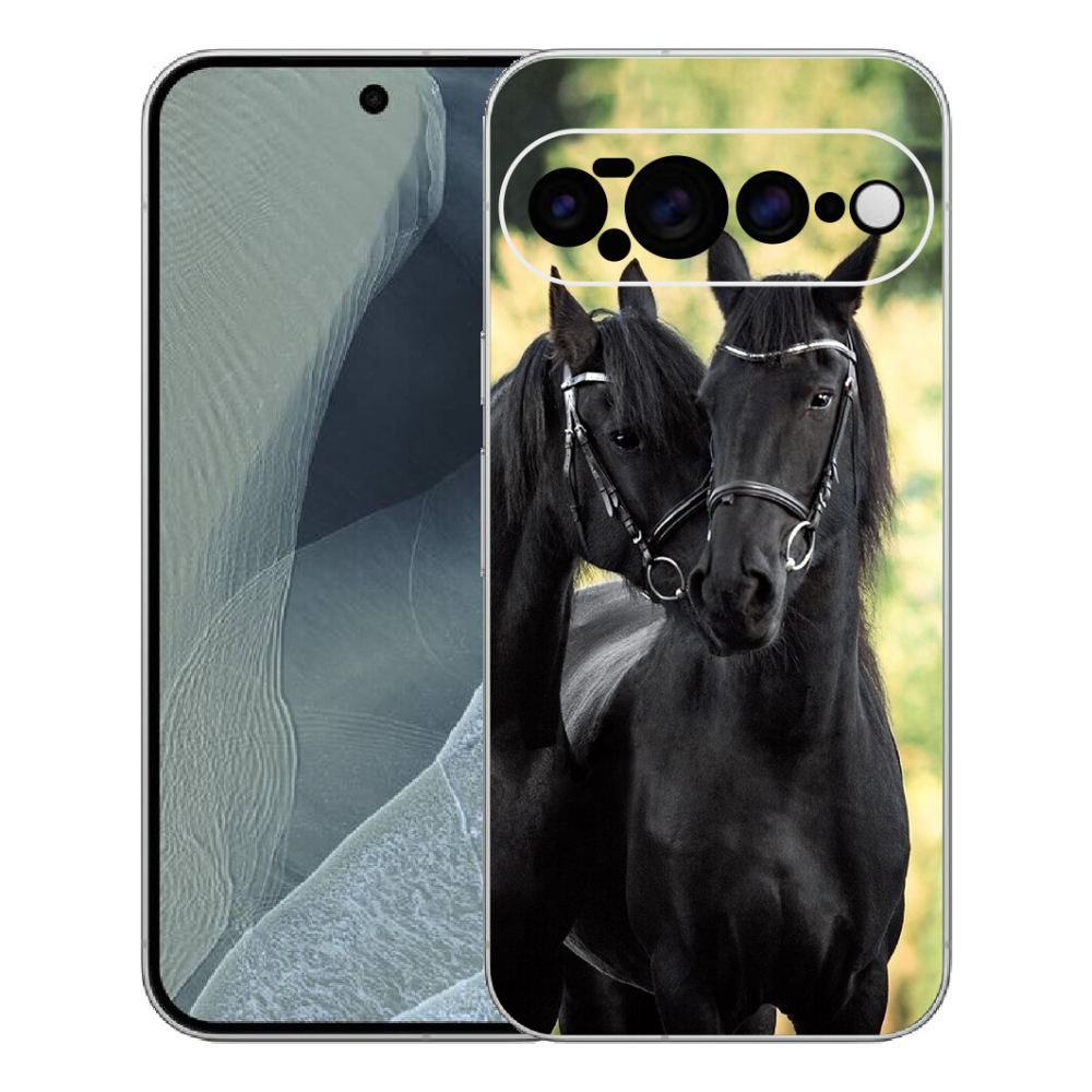 mmCase gél tok a Google Pixel 11 Pro XL-hez – két fekete ló