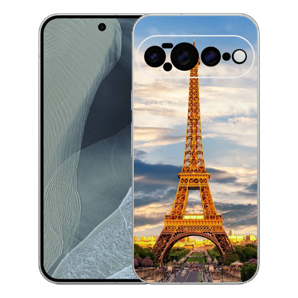 mmCase gél tok a Google Pixel 11 Pro XL-hez – Eiffel-torony 3