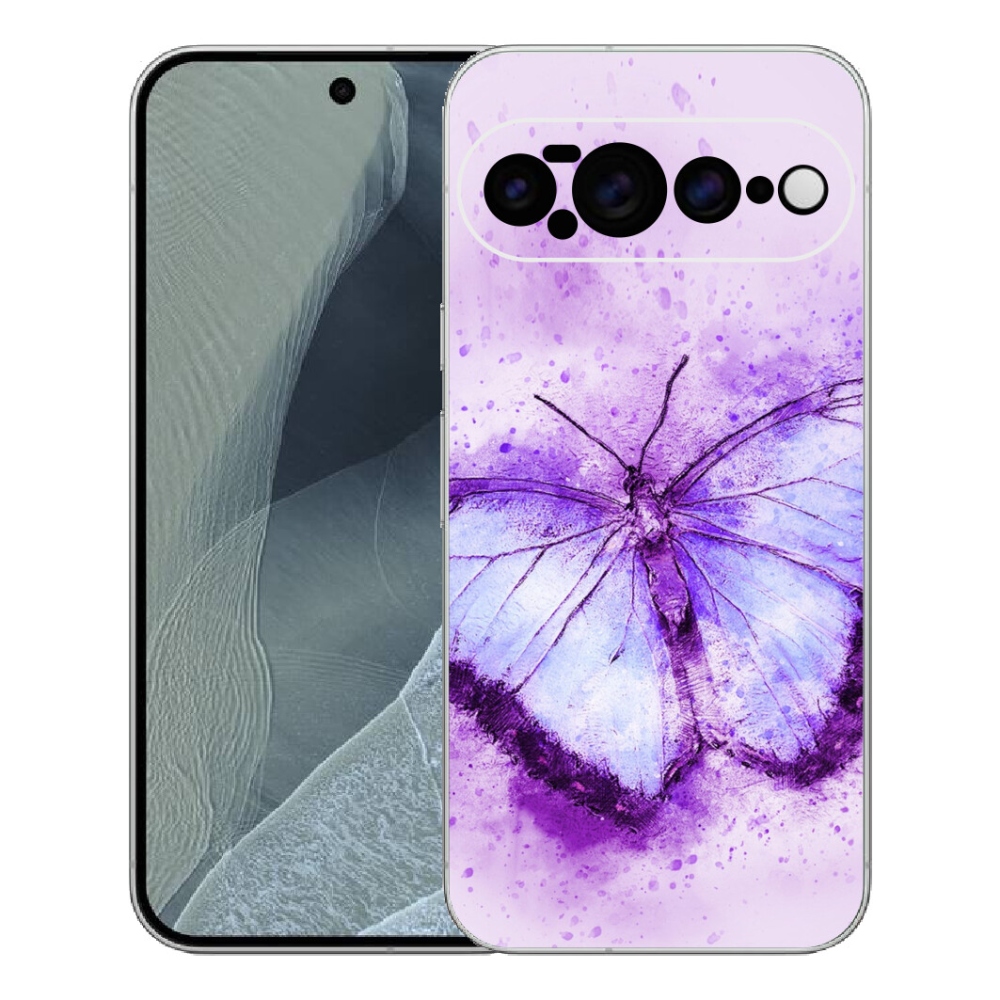 mmCase gél tok a Google Pixel 11 Pro XL-hez – lila pillangó