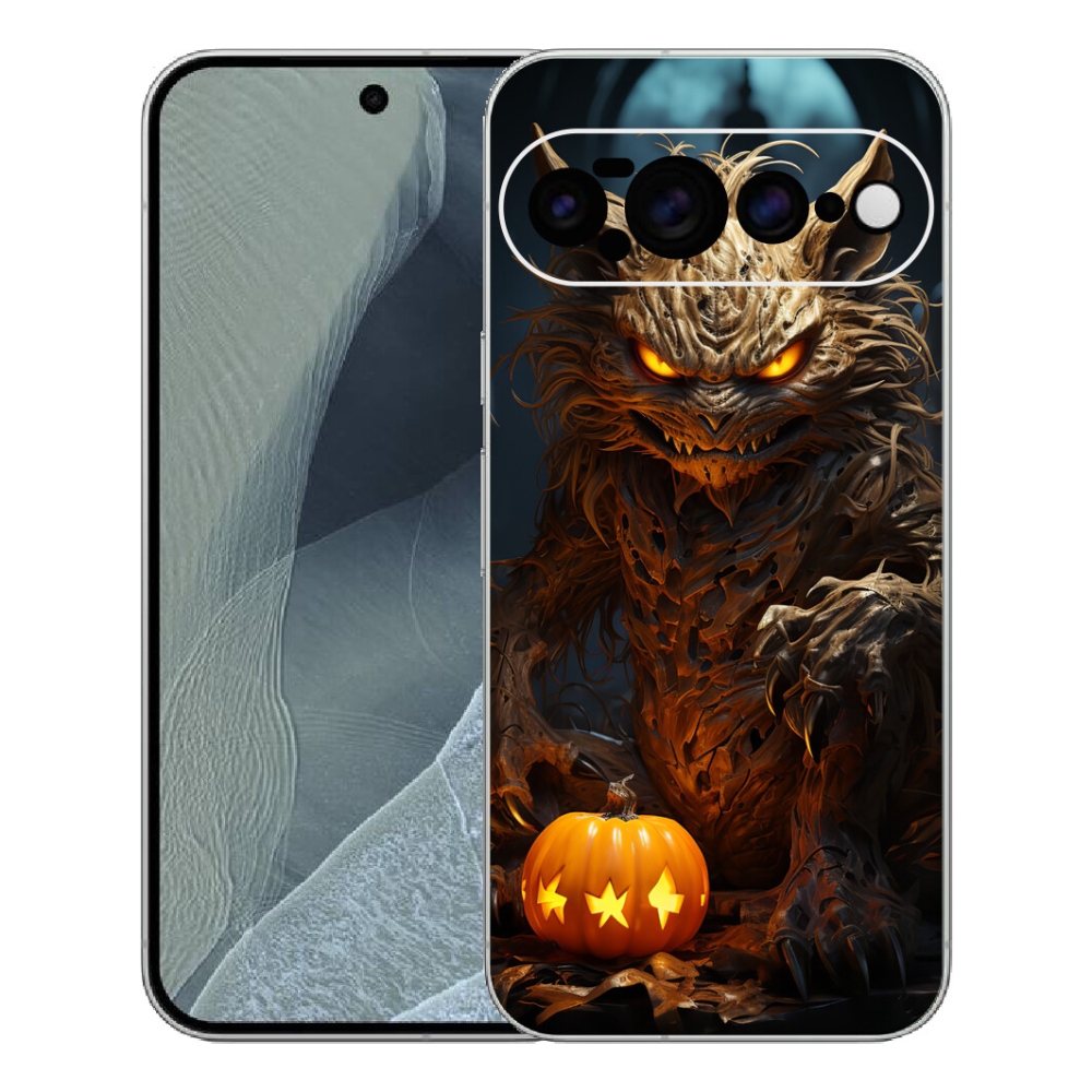 mmCase gél tok a Google Pixel 11 Pro XL-hez – halloweeni szörny