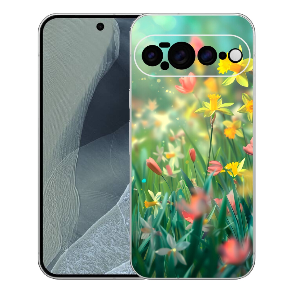 mmCase gél tok a Google Pixel 11 Pro XL-hez – tavaszi virágok