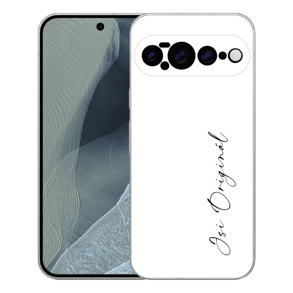 mmCase gél tok a Google Pixel 11 Pro XL-hez – eredeti, fehér háttérrel