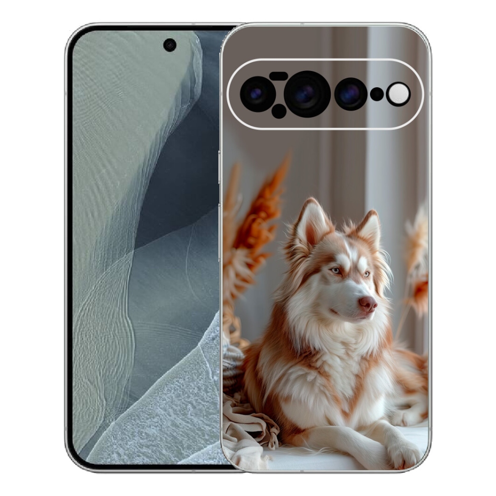 mmCase gél tok a Google Pixel 11 Pro XL-hez – nyugodt szibériai husky