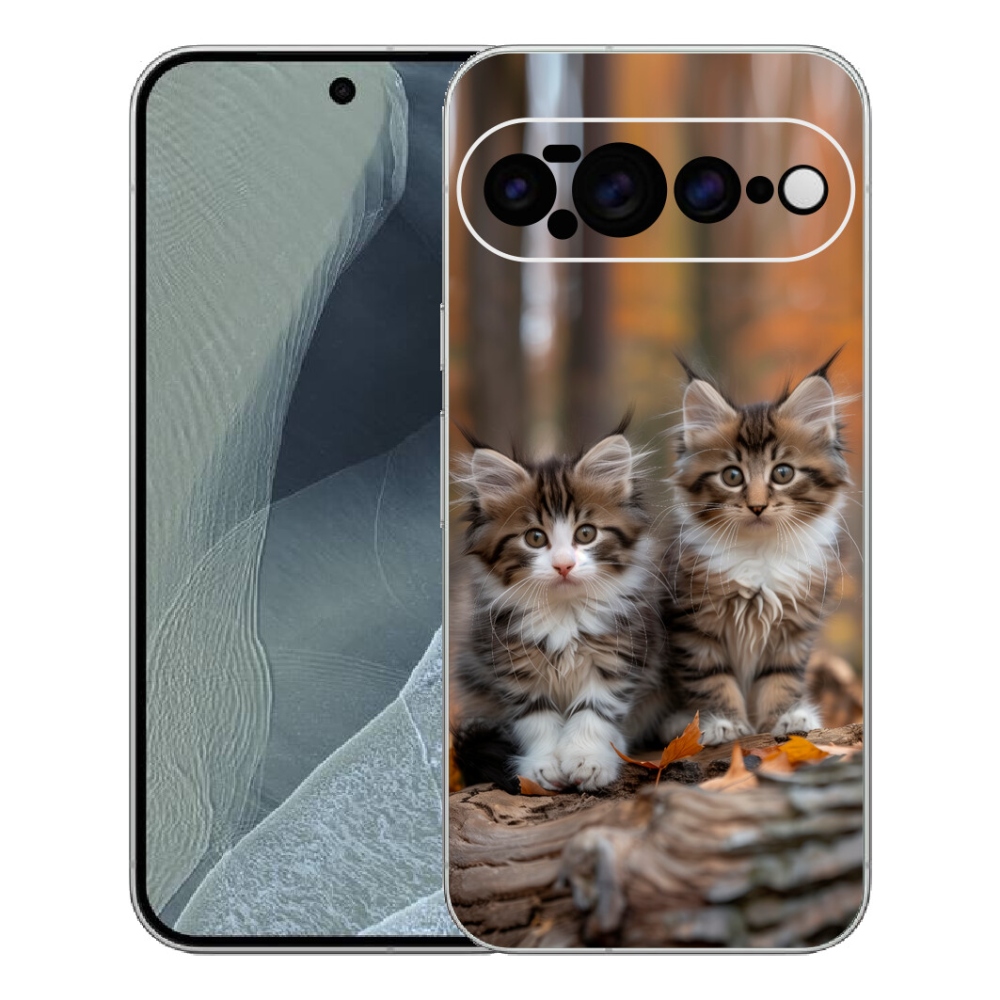 mmCase gél tok a Google Pixel 11 Pro XL-hez – macska-duó 3