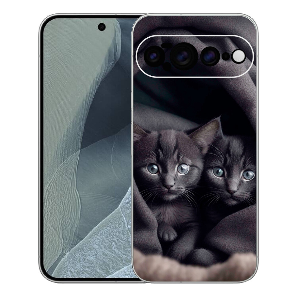 mmCase gél tok a Google Pixel 11 Pro XL-hez – macska-duó