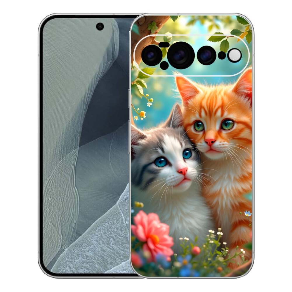 mmCase gél tok a Google Pixel 11 Pro XL-hez – Macska szerelem 2
