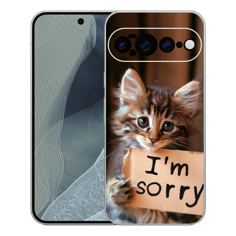 mmCase gél tok a Google Pixel 11 Pro XL-hez – macskás mintával