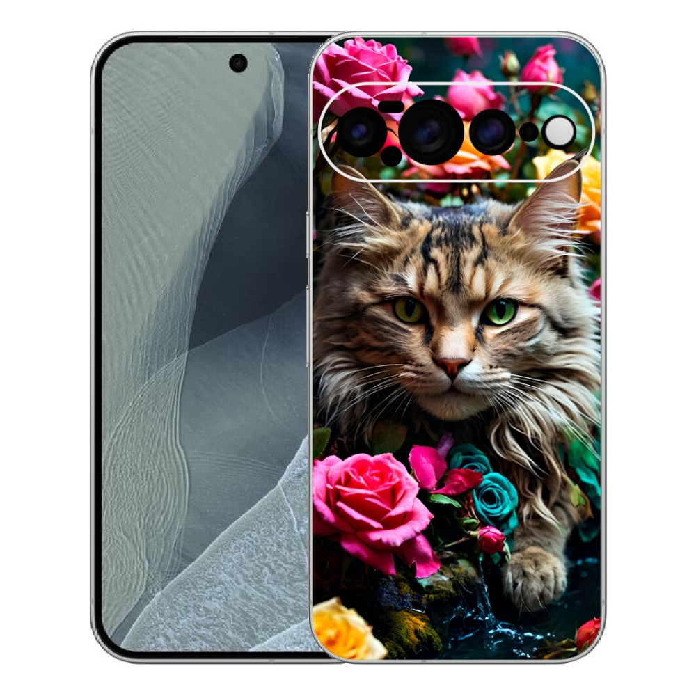 mmCase gél tok a Google Pixel 11 Pro XL-hez – macskás mintázat 2