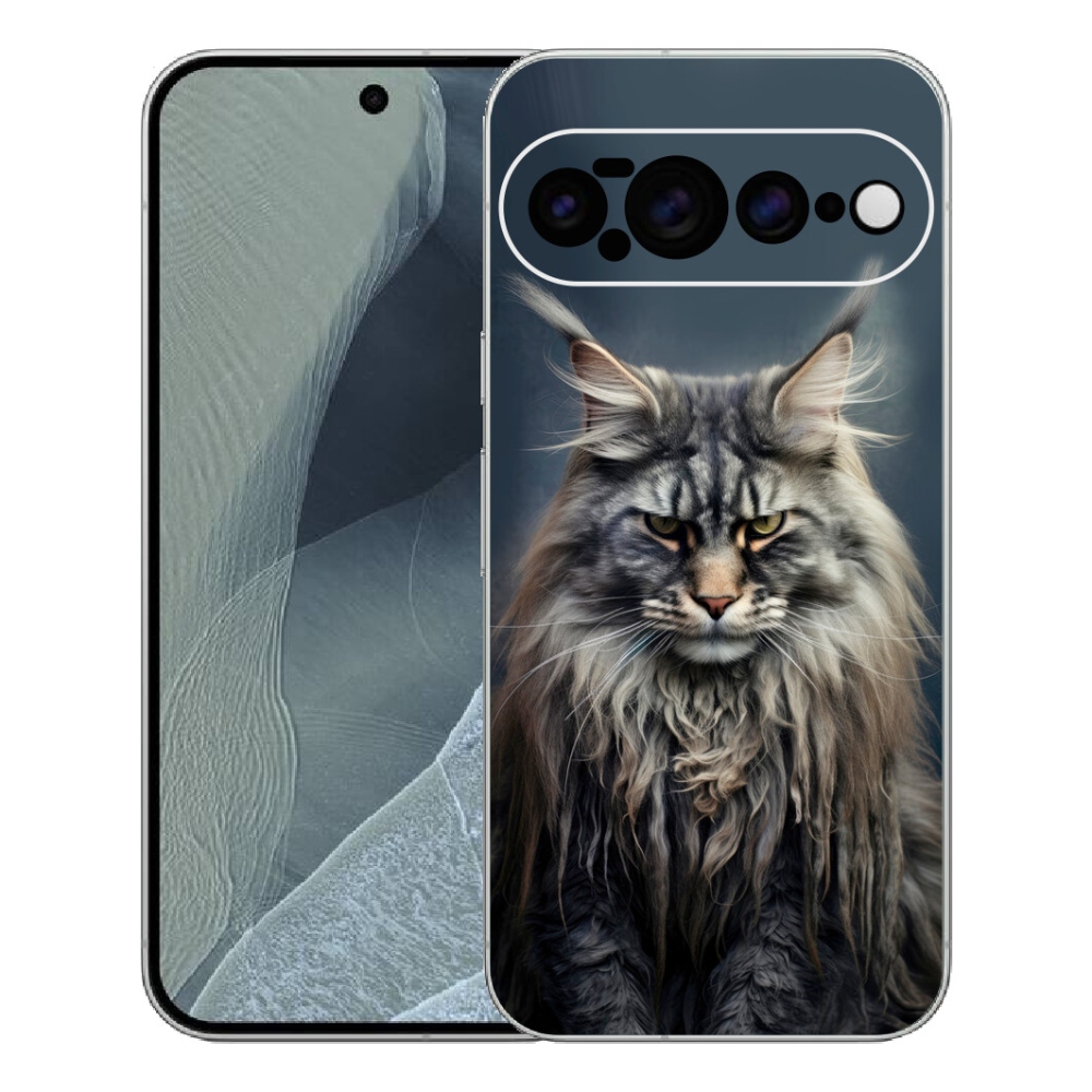 mmCase géltok a Google Pixel 11 Pro XL-hez – macskás mintázat 4
