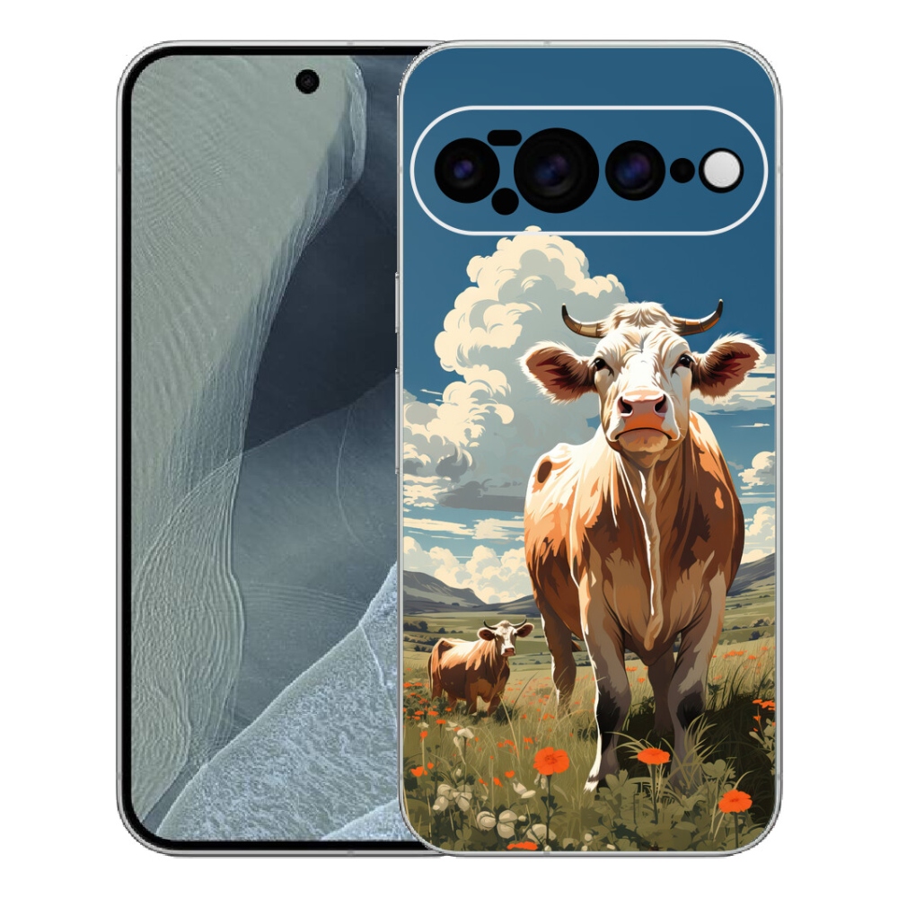 mmCase gél tok a Google Pixel 11 Pro XL-hez – tehenek a réten
