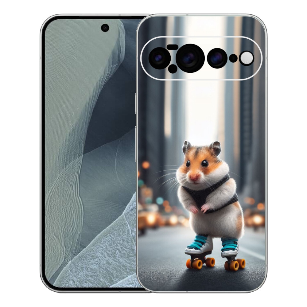 mmCase gél tok a Google Pixel 11 Pro XL-hez – görkorcsolyás hörcsög
