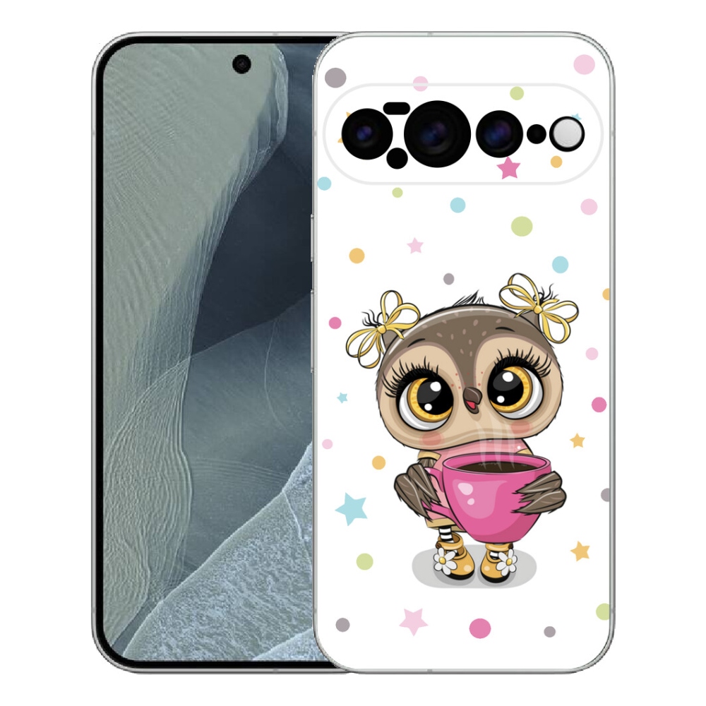 mmCase gél tok a Google Pixel 11 Pro XL-hez – rajzolt bagoly