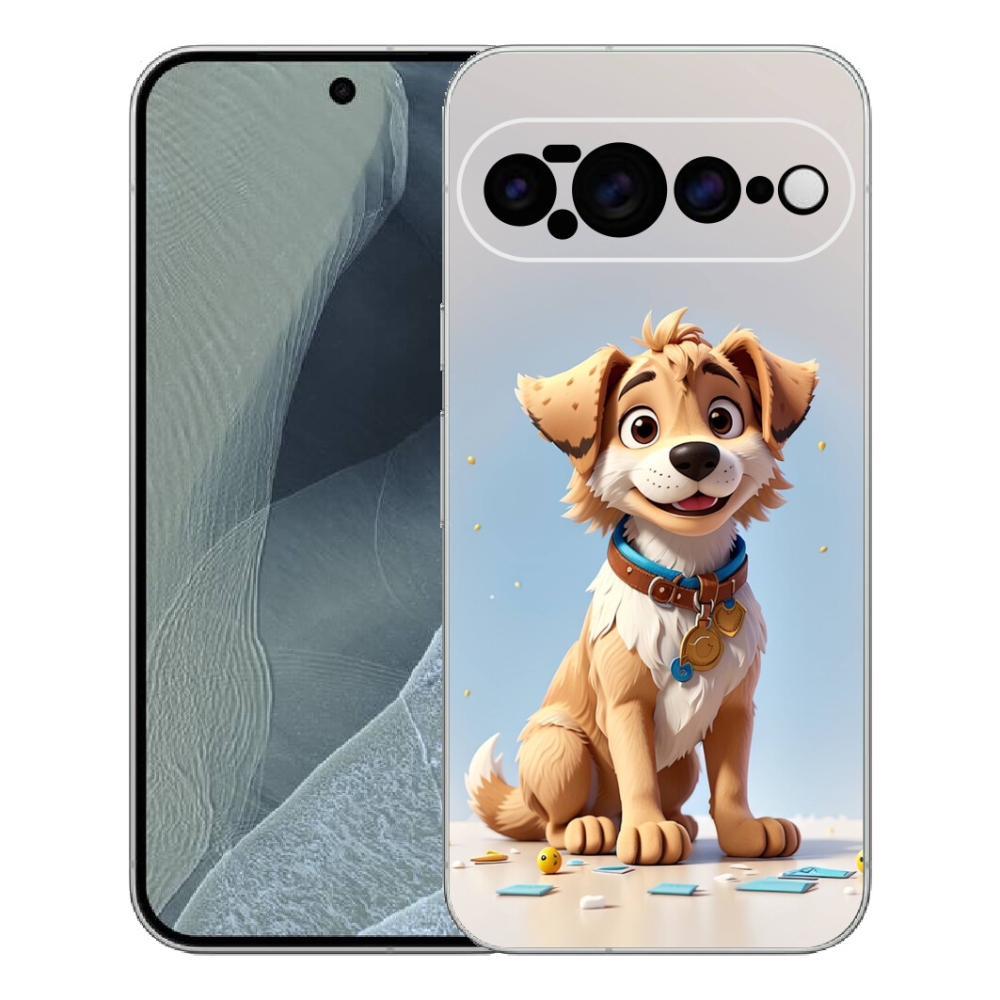 mmCase gél tok a Google Pixel 11 Pro XL-hez – rajzolt kiskutya