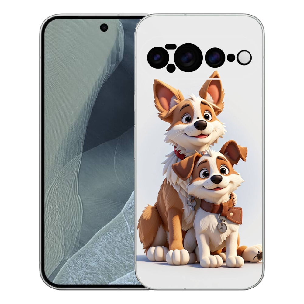 mmCase gél tok a Google Pixel 11 Pro XL-hez – kutyás mintával