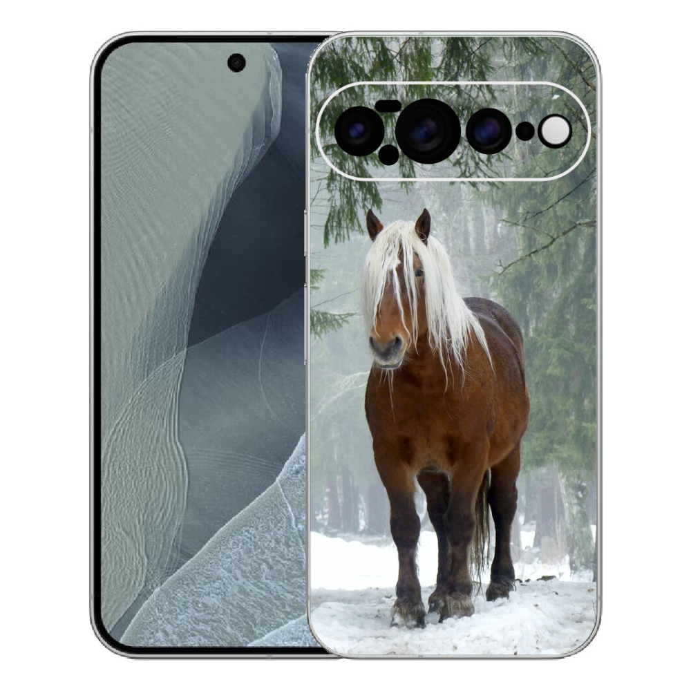 mmCase gél tok a Google Pixel 11 Pro XL-hez – ló az erdőben