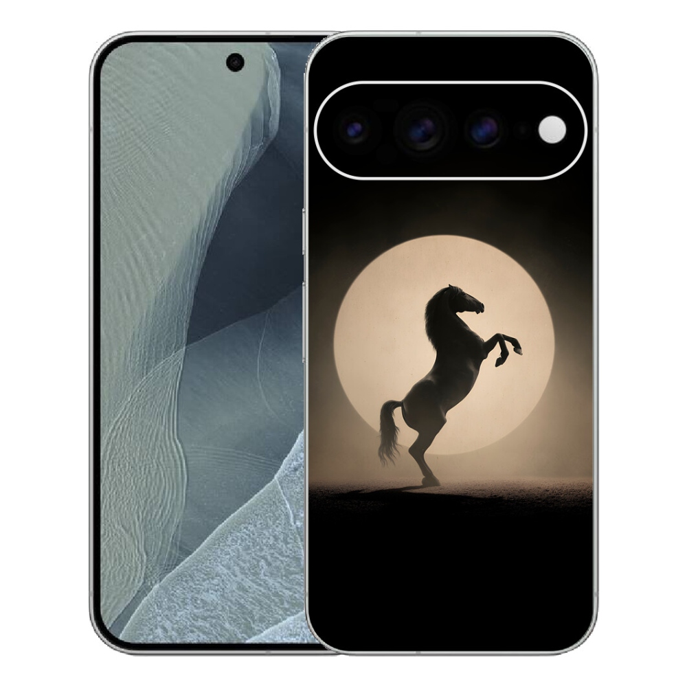 mmCase gél tok a Google Pixel 11 Pro XL-hez – ló sziluettje