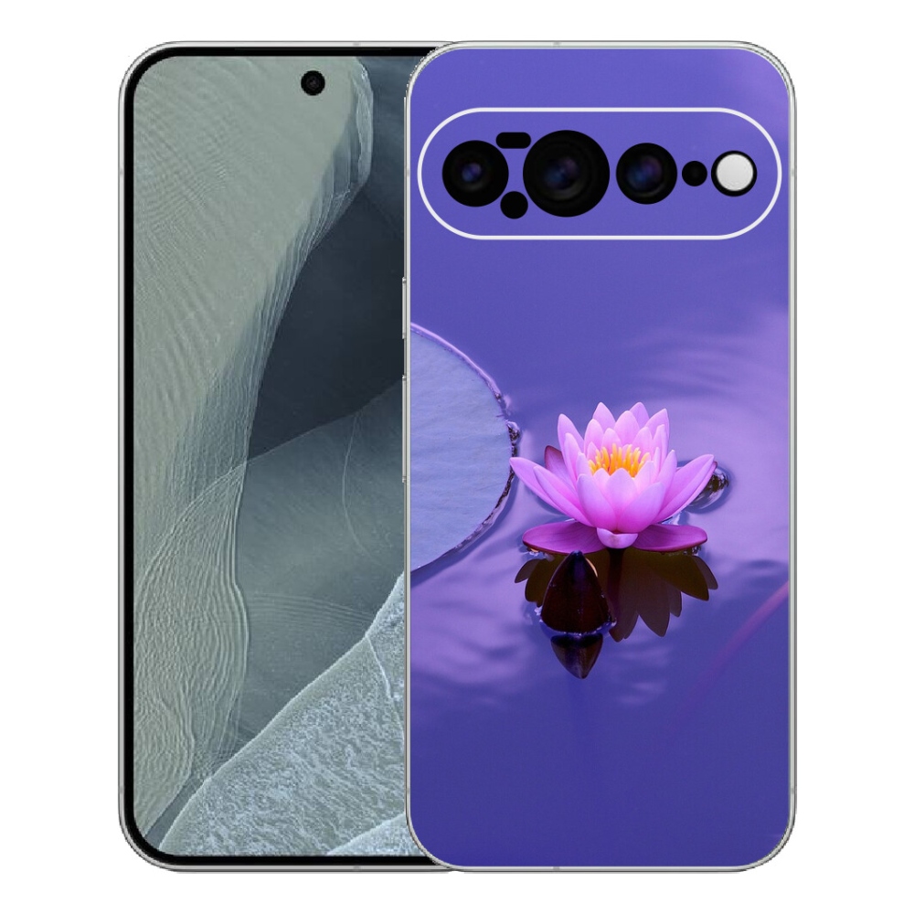 mmCase gél tok a Google Pixel 11 Pro XL-hez – virág a víz felszínén