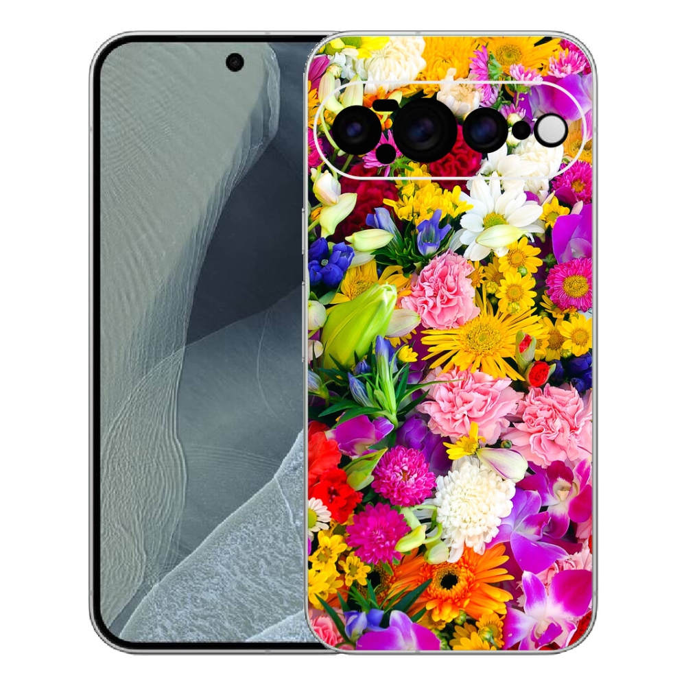 mmCase gél tok a Google Pixel 11 Pro XL-hez – virágok 12