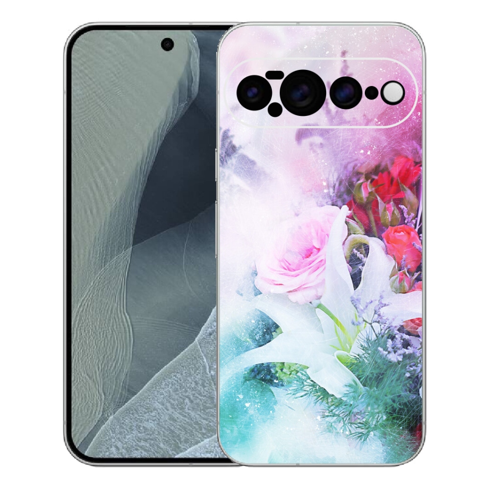 mmCase gél tok a Google Pixel 11 Pro XL-hez – virágok 4