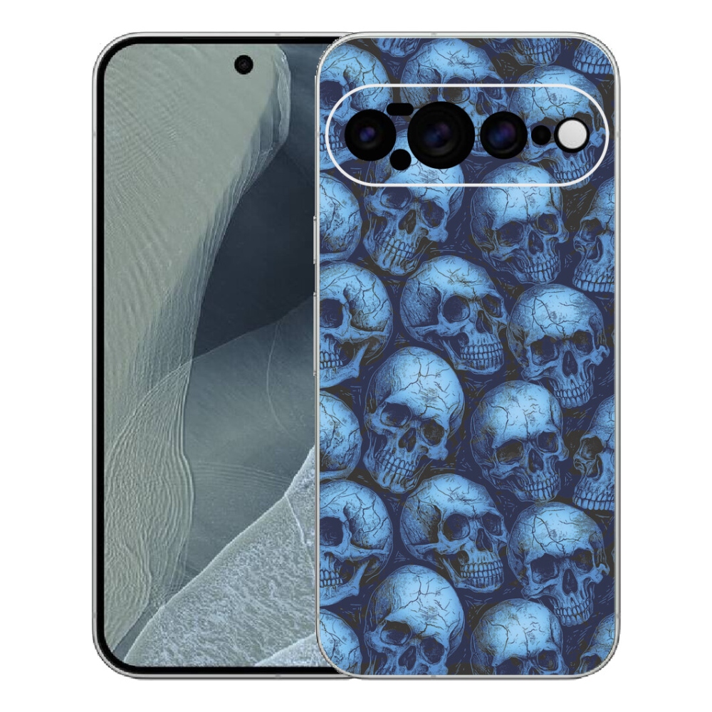 mmCase gél tok a Google Pixel 11 Pro XL-hez – koponyák