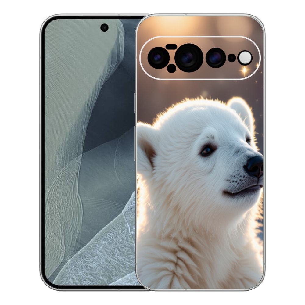 mmCase gél tok a Google Pixel 11 Pro XL-hez – jegesmedve