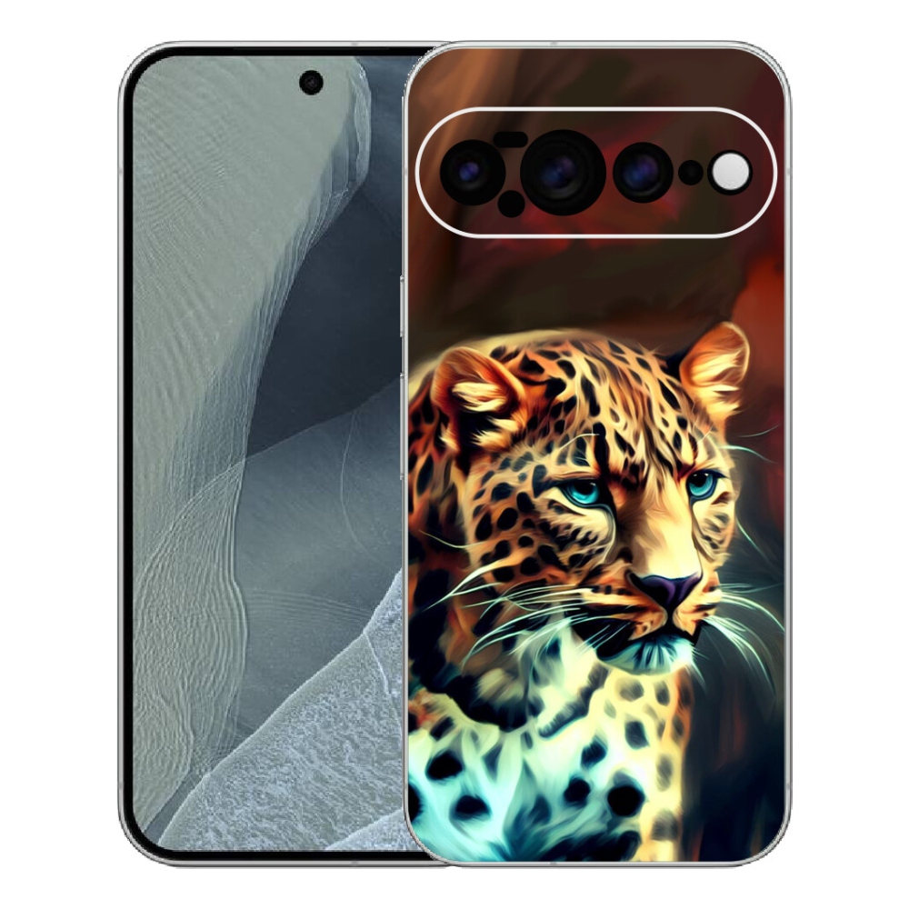 mmCase gél tok a Google Pixel 11 Pro XL-hez – leopárdminta
