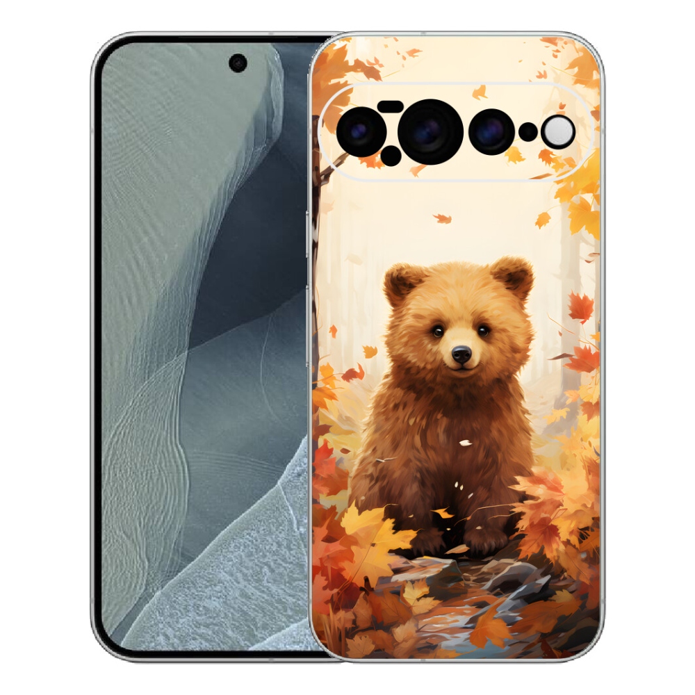 mmCase gél tok a Google Pixel 11 Pro XL-hez – medve az erdőben