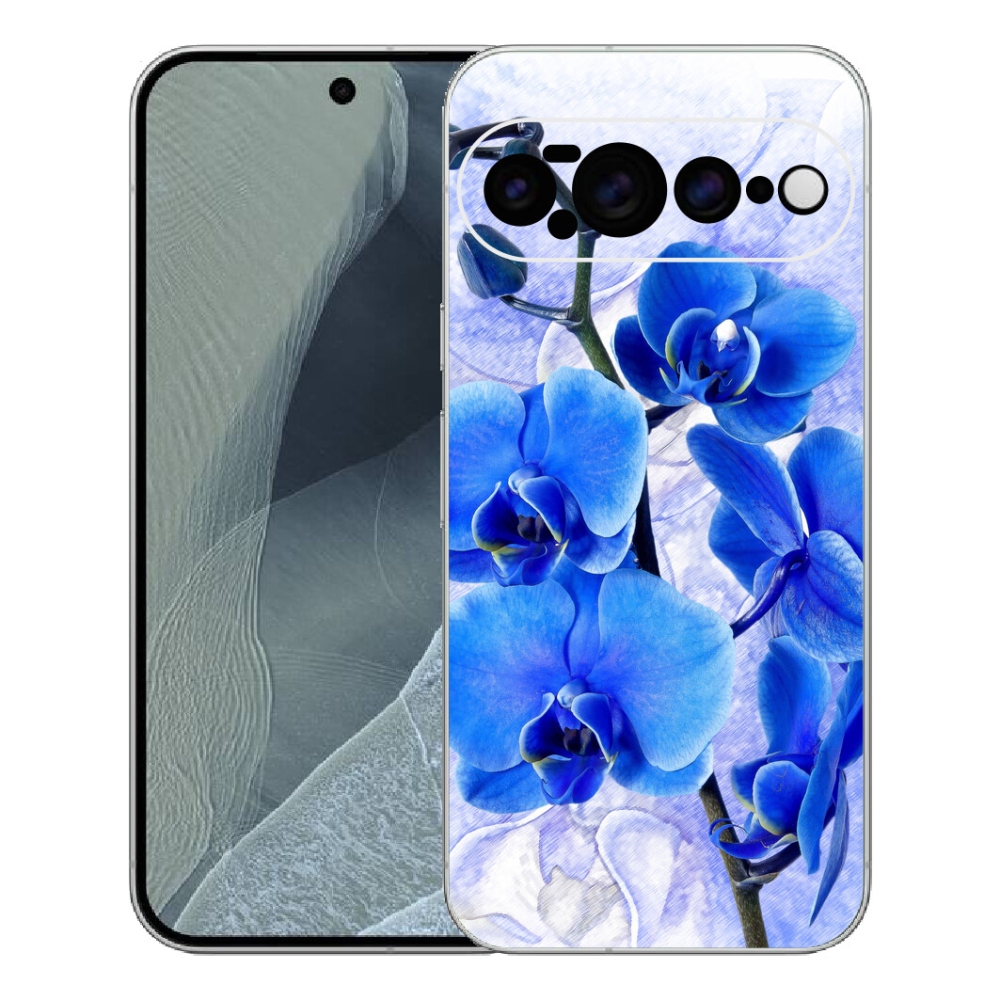 mmCase gél tok a Google Pixel 11 Pro XL-hez – kék virágok