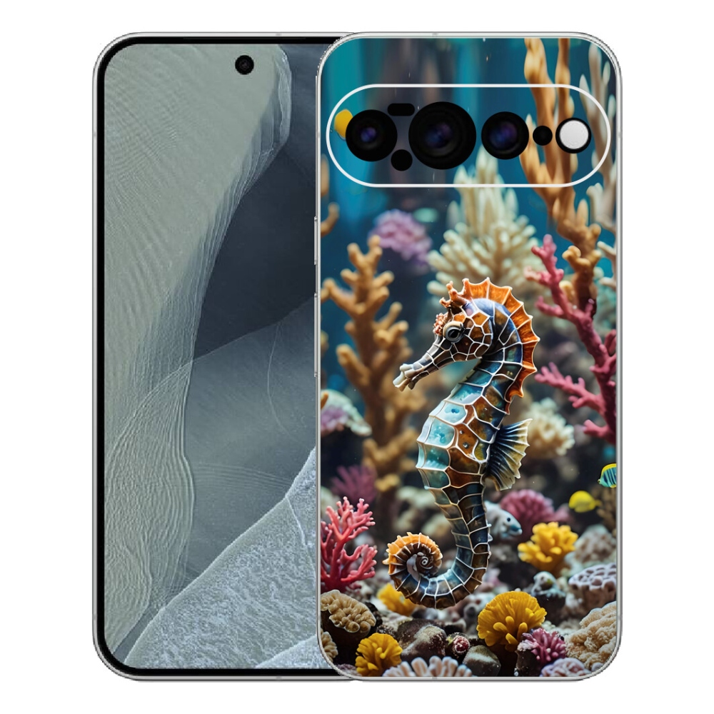 mmCase gél tok a Google Pixel 11 Pro XL-hez – tengeri csikóhal 2