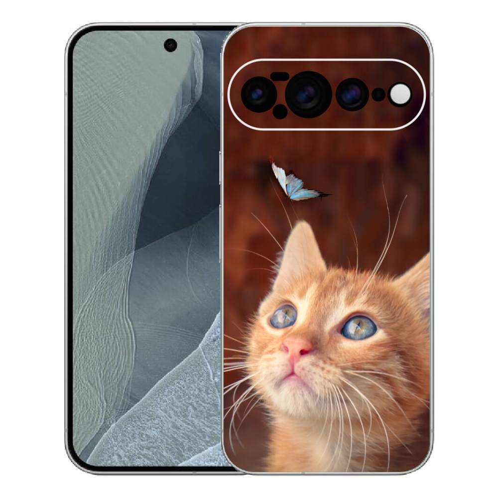 mmCase gél tok a Google Pixel 11 Pro XL-hez – pillangó és cica