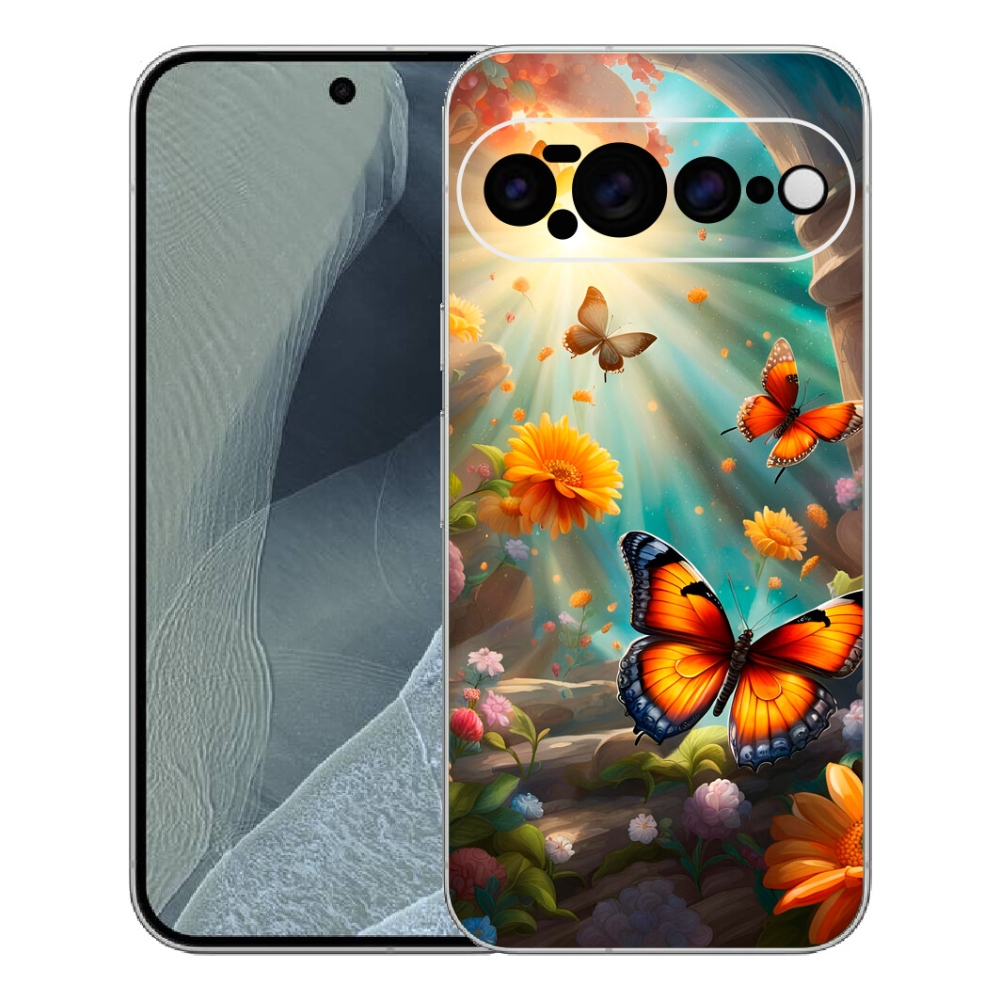 mmCase gél tok a Google Pixel 11 Pro XL-hez – Pillangókert 2