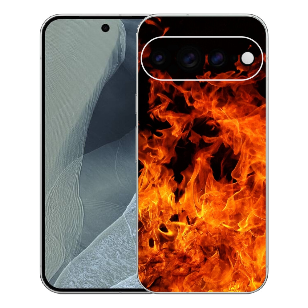mmCase gélhuzat a Google Pixel 11 Pro XL-hez – zenész és tűz