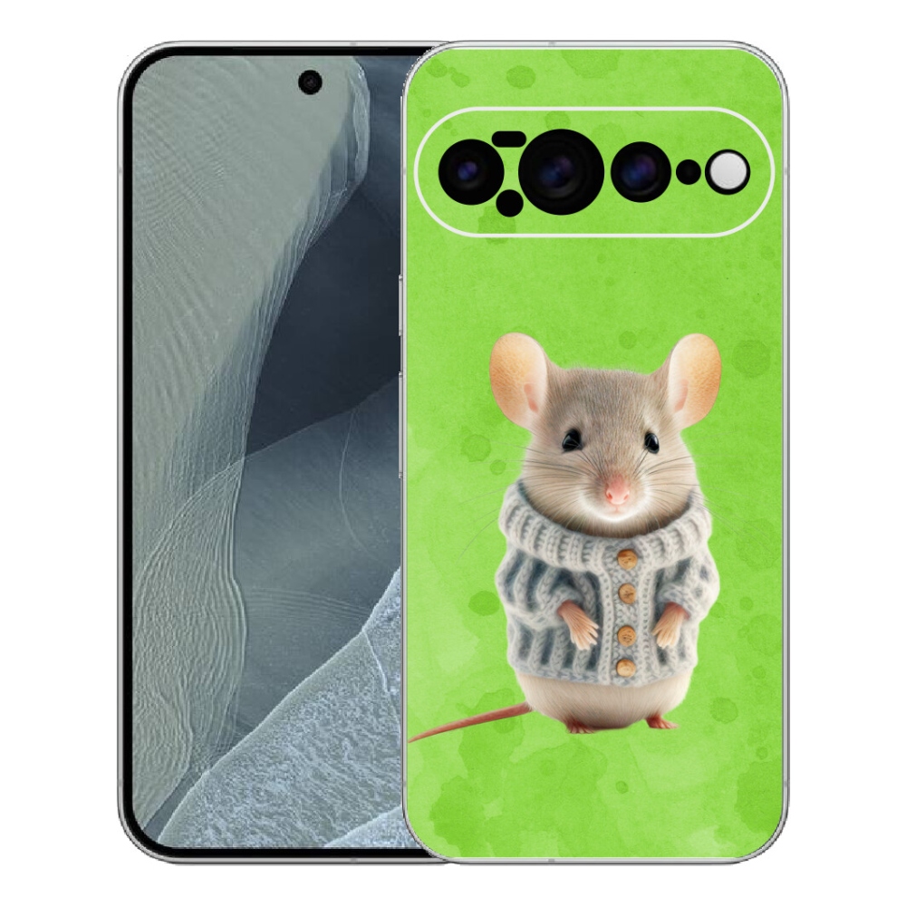 mmCase gél tok a Google Pixel 11 Pro XL-hez – egér pulóverben