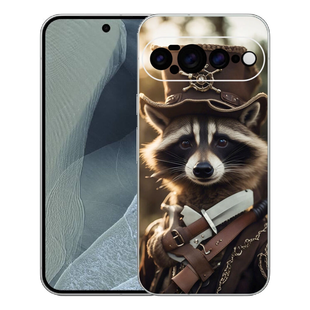 mmCase gél tok a Google Pixel 11 Pro XL-hez – egyenruhás mosómedve