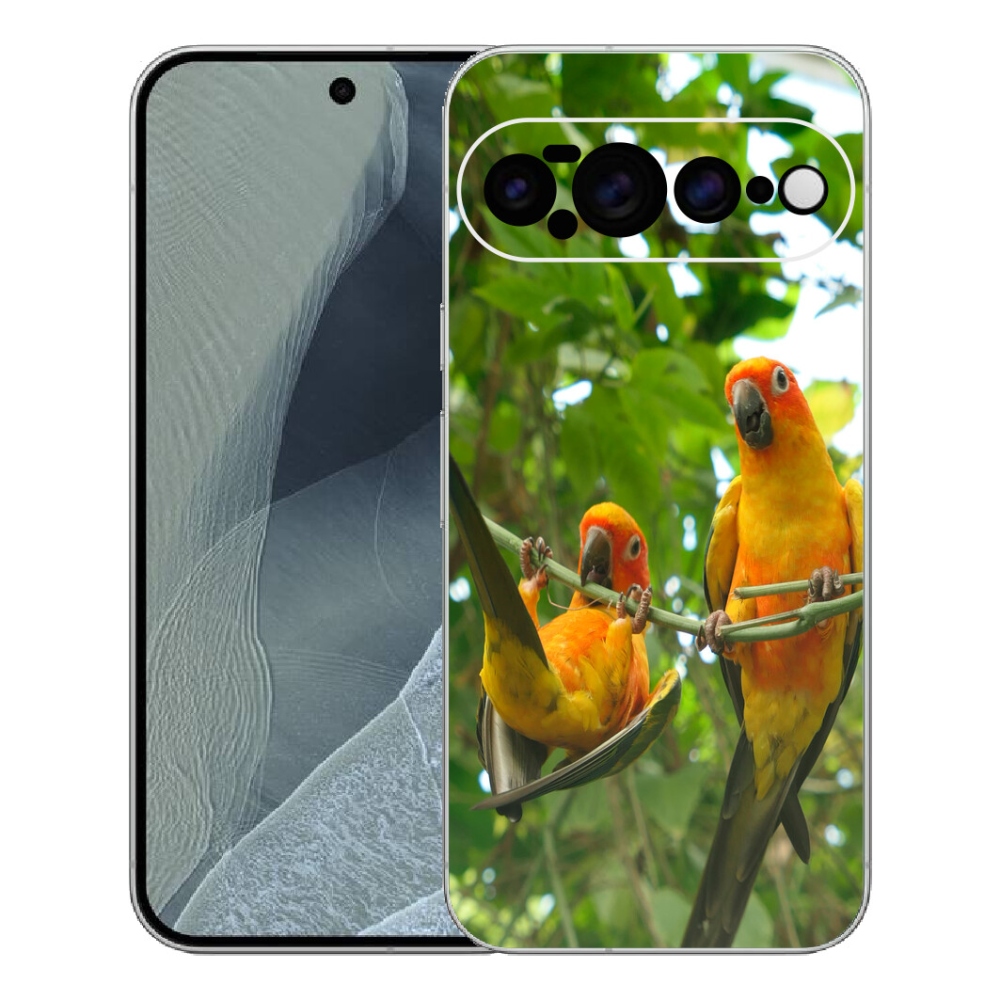 mmCase gél tok a Google Pixel 11 Pro XL-hez – aratinga papagájok
