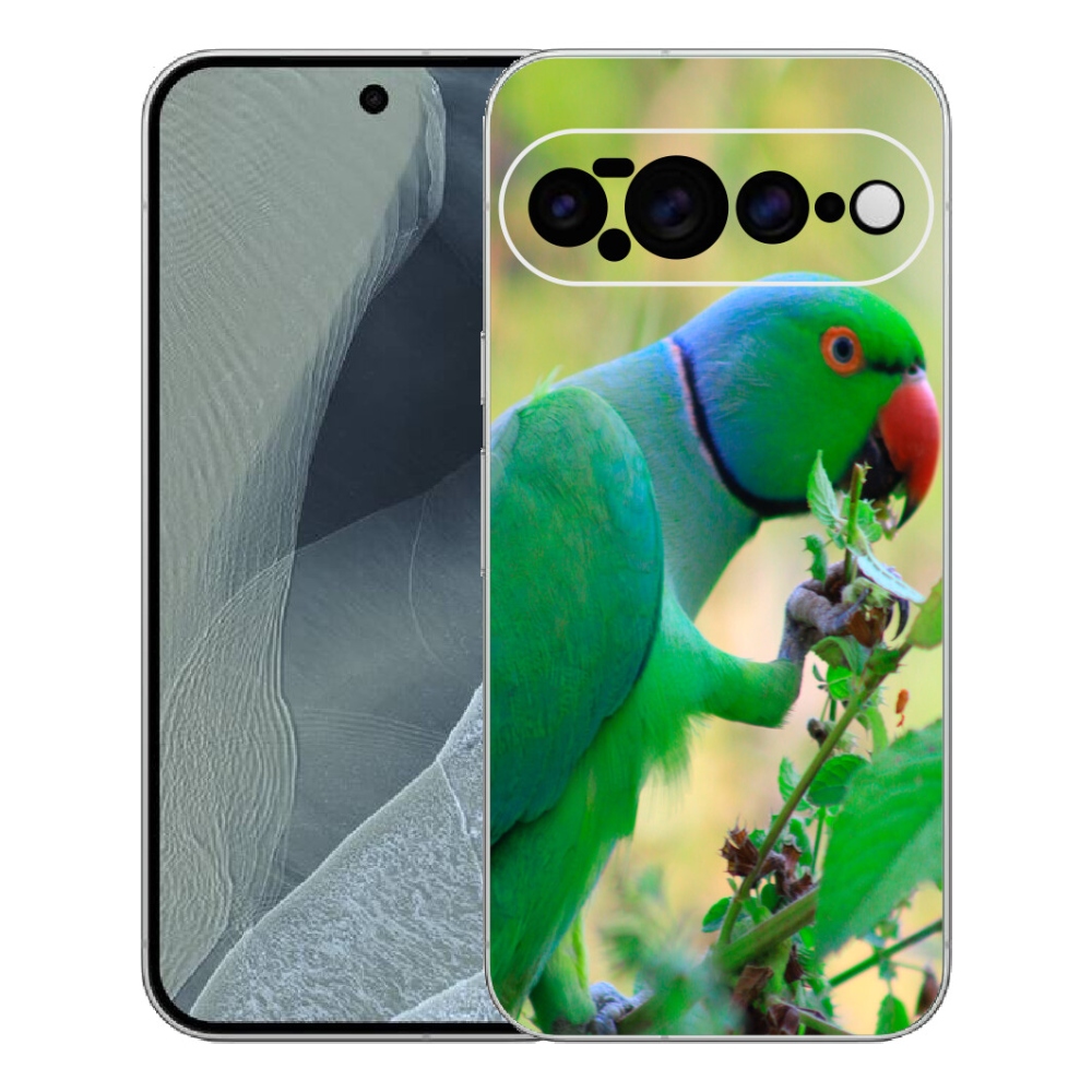 mmCase gél tok a Google Pixel 11 Pro XL-hez – alexandri papagáj