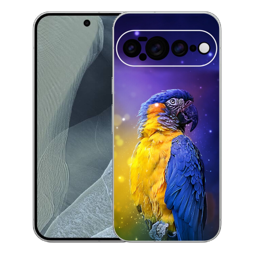 mmCase gél tok a Google Pixel 11 Pro XL-hez – ara papagáj 1