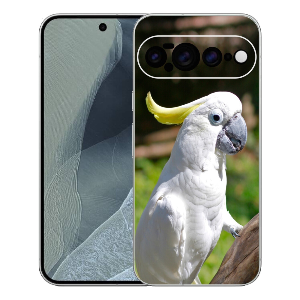 mmCase géltok a Google Pixel 11 Pro XL-hez – kakadu papagáj 2