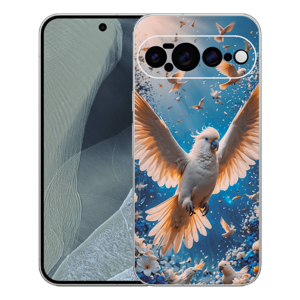mmCase gél tok a Google Pixel 11 Pro XL-hez – kakadu papagáj