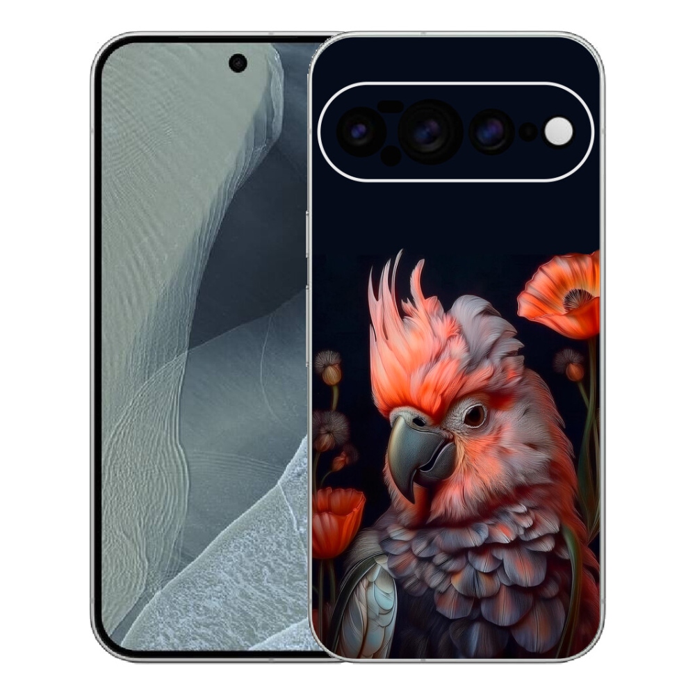 mmCase gél tok a Google Pixel 11 Pro XL-hez – színes kakadu papagáj