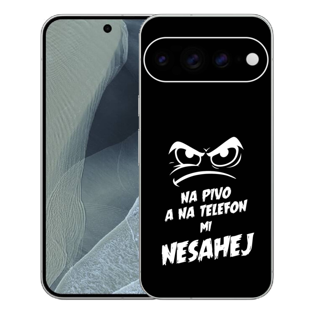mmCase gél tok a Google Pixel 11 Pro XL-hez – sörös motívum 2, fekete háttérrel
