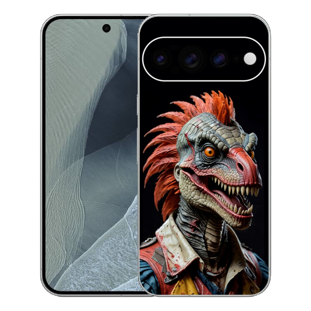 mmCase gél tok a Google Pixel 11 Pro XL-hez – punk dinoszaurusz