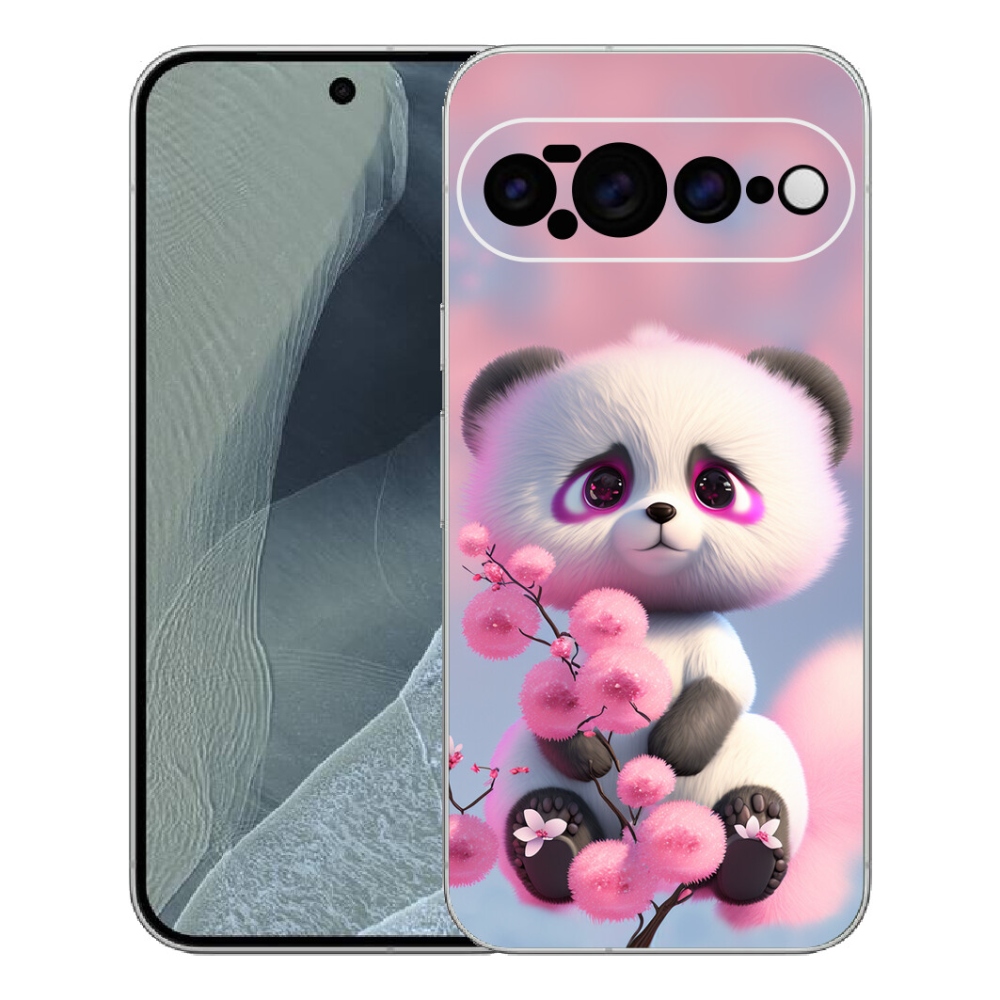 mmCase gél tok a Google Pixel 11 Pro XL-hez – aranyos panda 1