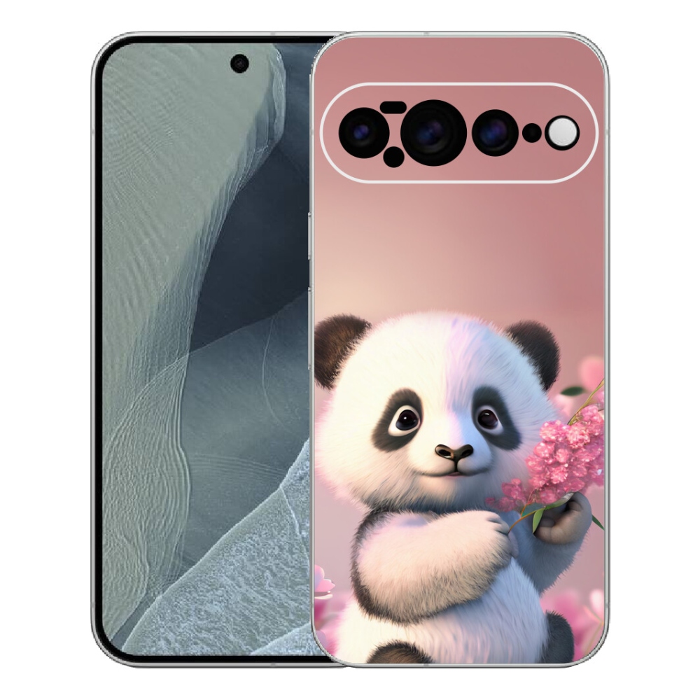 mmCase gél tok a Google Pixel 11 Pro XL-hez – aranyos panda